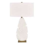 Uttermost 30557 Palm Leaf White Table Lamp