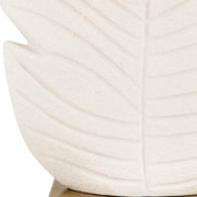 Uttermost 30557 Palm Leaf White Table Lamp