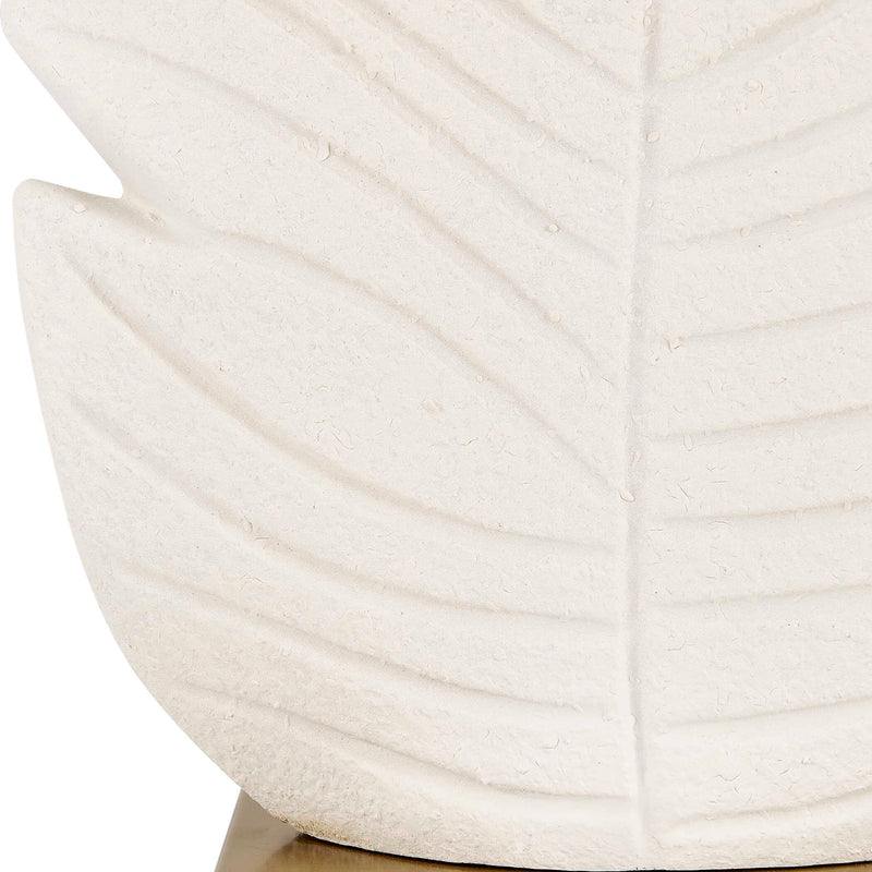 Uttermost 30557 Palm Leaf White Table Lamp
