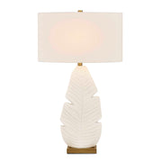 Uttermost 30557 Palm Leaf White Table Lamp