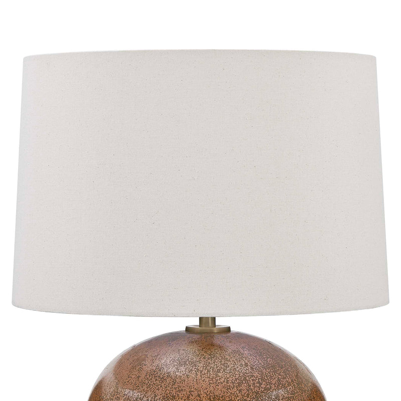 Uttermost 30654-1 Brownell Rust Brown Table Lamp