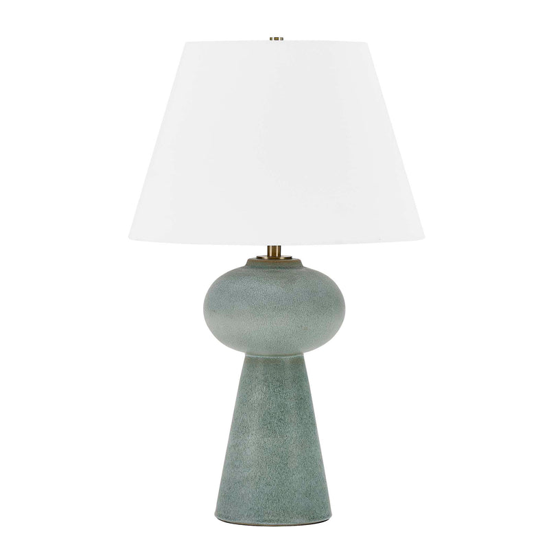 Uttermost 30655-1 Elwyn Light Blue Table Lamp
