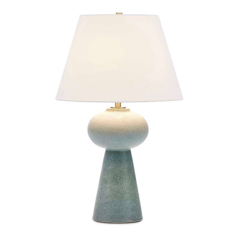 Uttermost 30655-1 Elwyn Light Blue Table Lamp