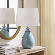 Uttermost 30656-1 Lorene Light Blue Table Lamp
