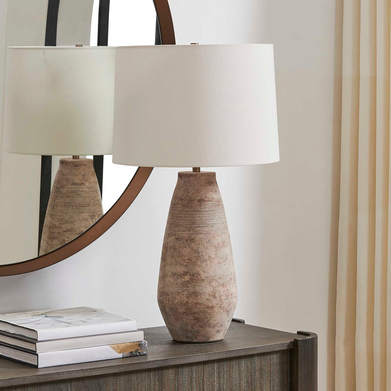 Uttermost 30658-1 Dunford Aged Table Lamp