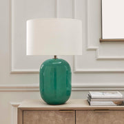 Uttermost 30660-1 Hollis Teal Table Lamp