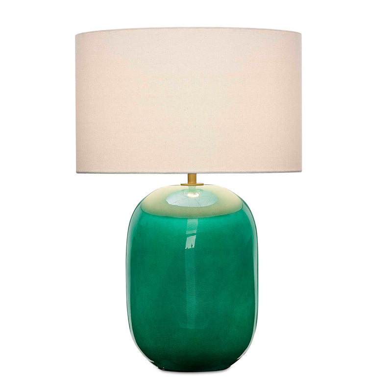 Uttermost 30660-1 Hollis Teal Table Lamp