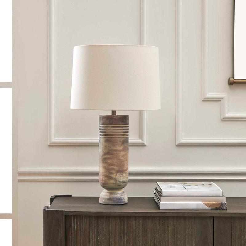 Uttermost 30657-1 Vale Beige Hues Table Lamp