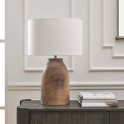 Uttermost 30659-1 Harris Mottled Brown Table Lamp