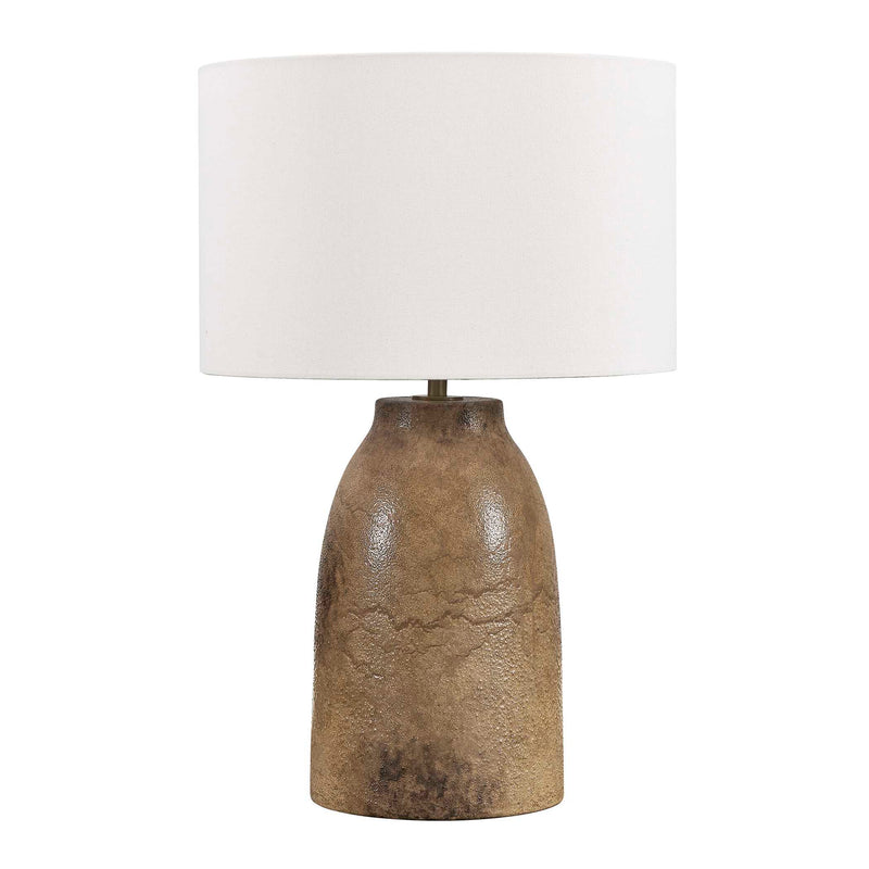 Uttermost 30659-1 Harris Mottled Brown Table Lamp