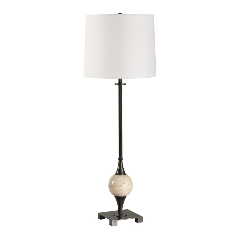 Uttermost 30650-1 Dempsey Bronze Buffet Lamp