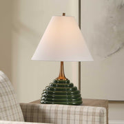 Uttermost 30681-1 McKay Dark Green Table Lamp