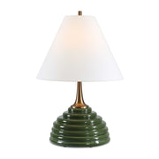 Uttermost 30681-1 McKay Dark Green Table Lamp