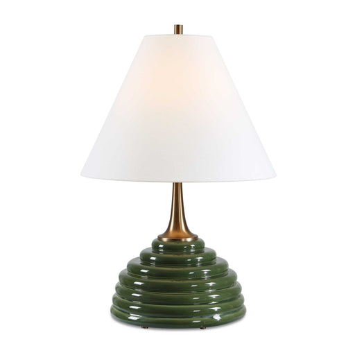 Uttermost 30681-1 McKay Dark Green Table Lamp