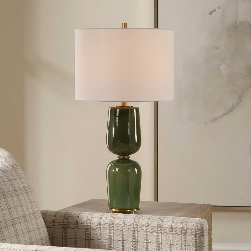 Uttermost 30682 Meyer Green Table Lamp