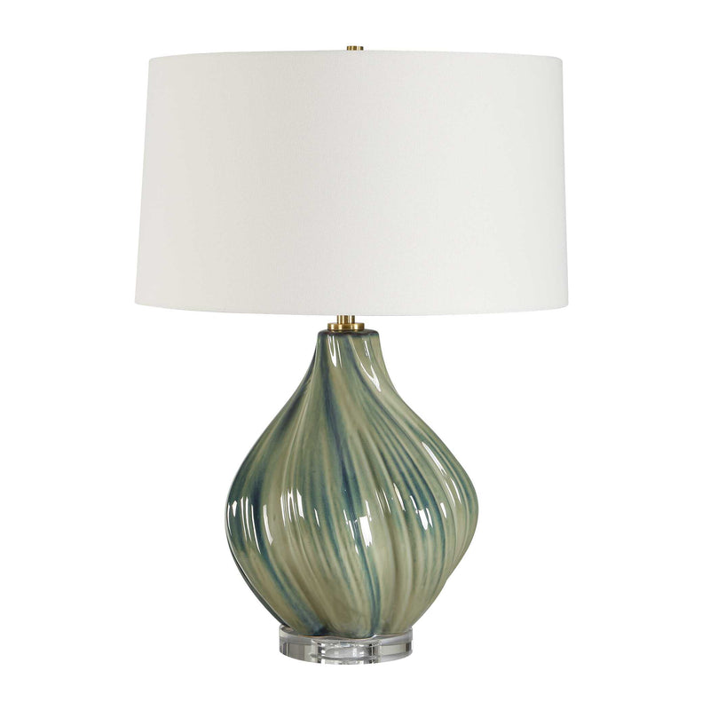 Uttermost 30666 Tausha Green Table Lamp