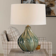 Uttermost 30666 Tausha Green Table Lamp