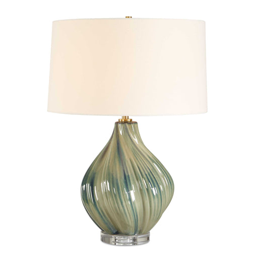 Uttermost 30666 Tausha Green Table Lamp