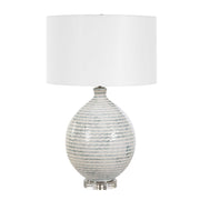 Uttermost 30680 Clary Horizontally Striped Table Lamp