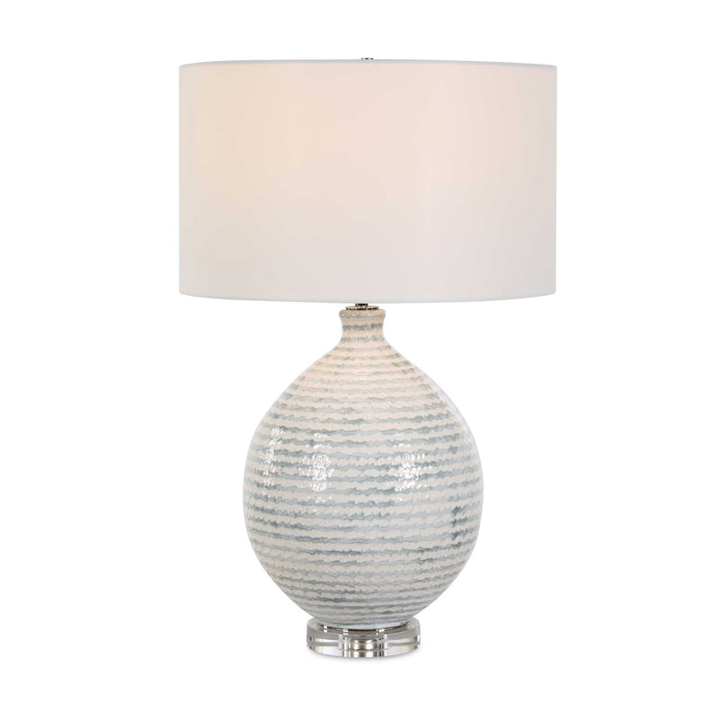 Uttermost 30680 Clary Horizontally Striped Table Lamp