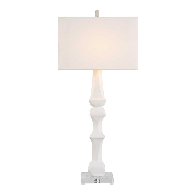 Uttermost 30648 Mayme White Table Lamp