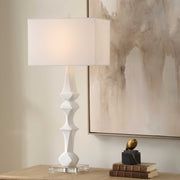 Uttermost 30648 Mayme White Table Lamp