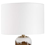 Uttermost 30672-1 Ararat Swirl Table Lamp