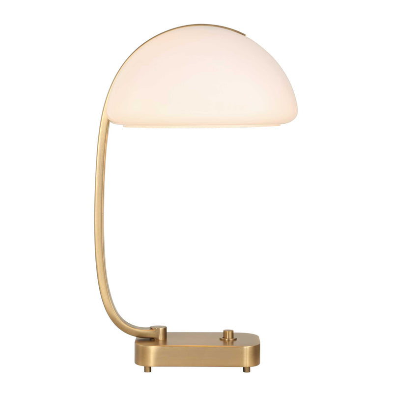 Uttermost 30676-1 Bend The Rules Brass Desk Lamp