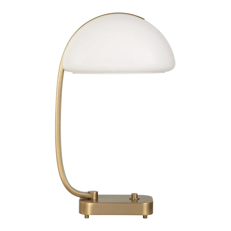 Uttermost 30676-1 Bend The Rules Brass Desk Lamp