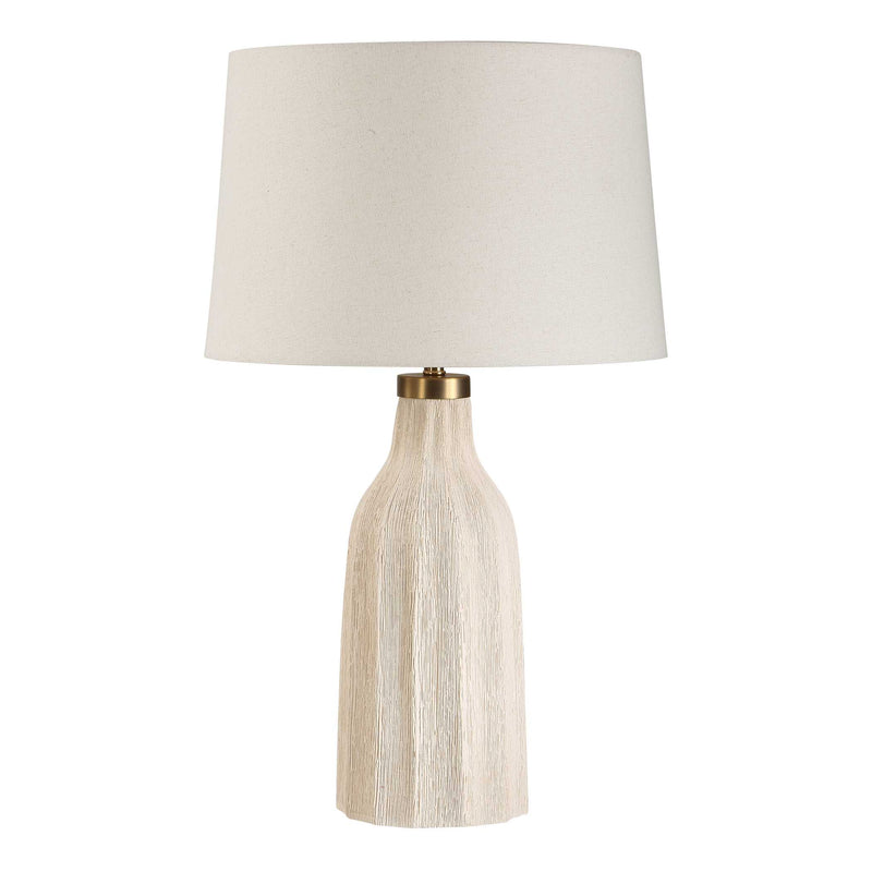 Uttermost 30673 Maddox Textured Off White Table Lamp