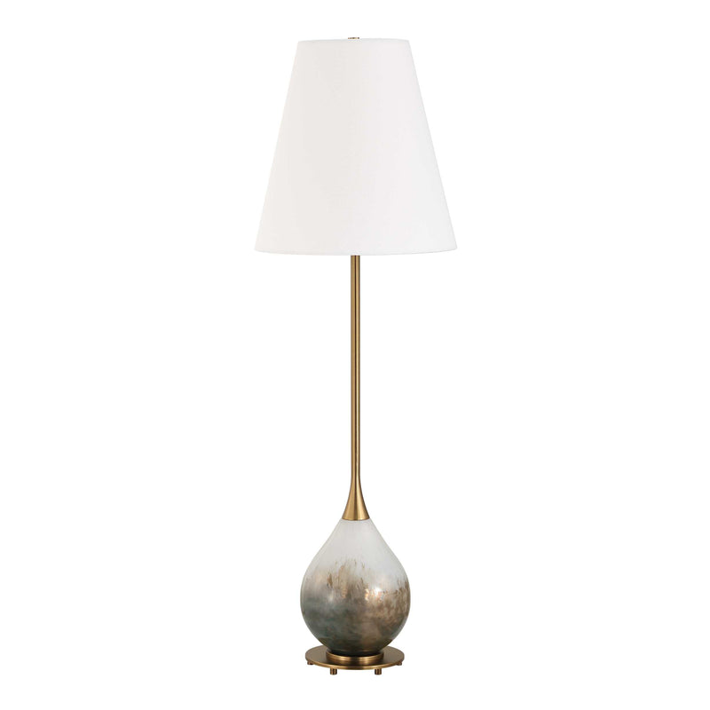 Uttermost 30687 Cardoni Smoke Buffet Lamp