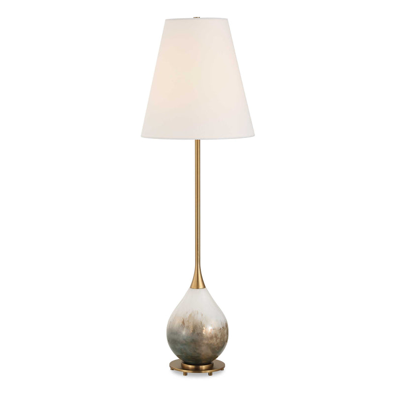 Uttermost 30687 Cardoni Smoke Buffet Lamp