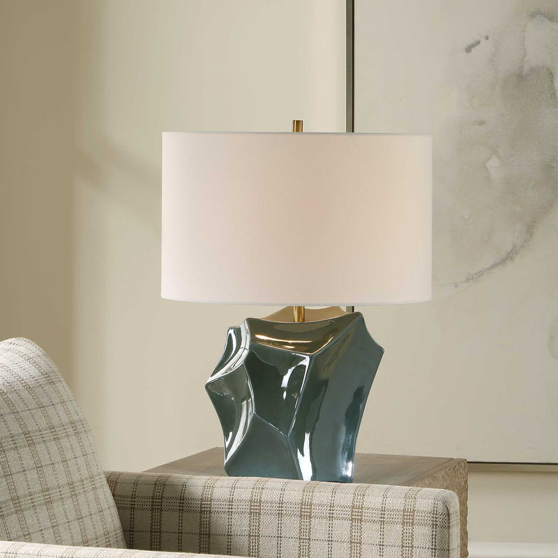 Uttermost 30662 Prisma Smoky Bronze Table Lamp