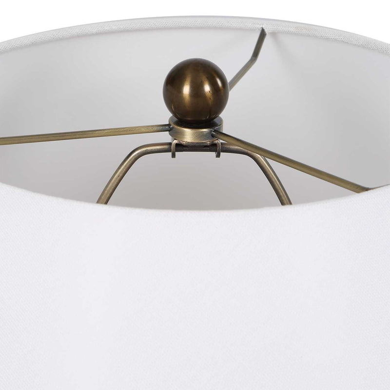 Uttermost 30663 Irena White Sphere Table Lamp
