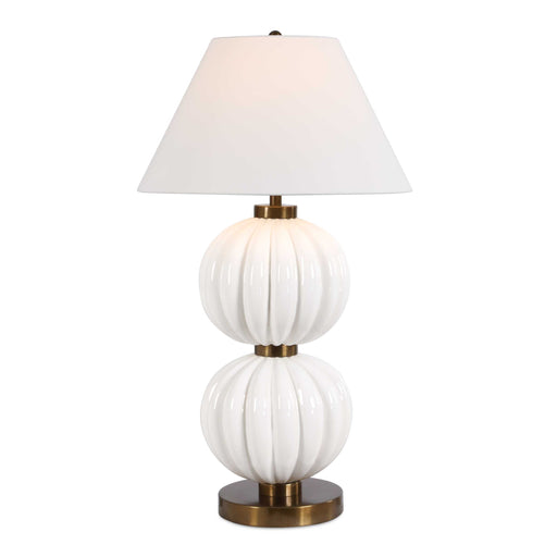 Uttermost 30663 Irena White Sphere Table Lamp