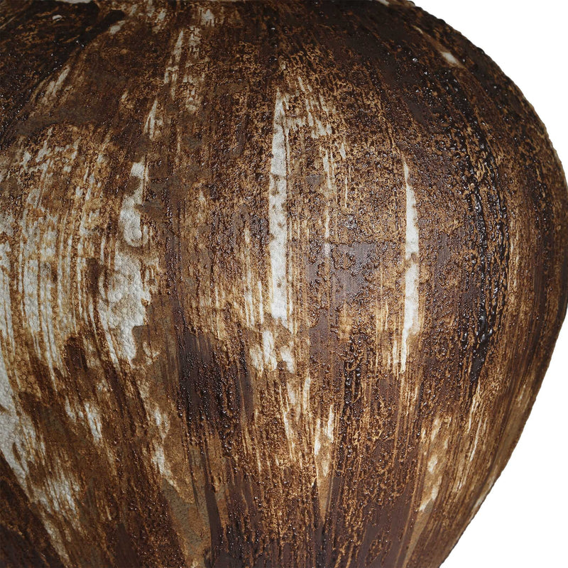 Uttermost 30667-1 McKinley Textured Brown Table Lamp