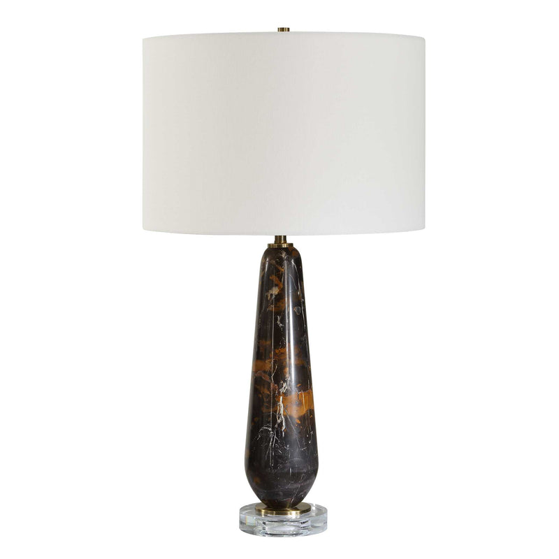 Uttermost 30670-1 Dames Dark Marble Table Lamp