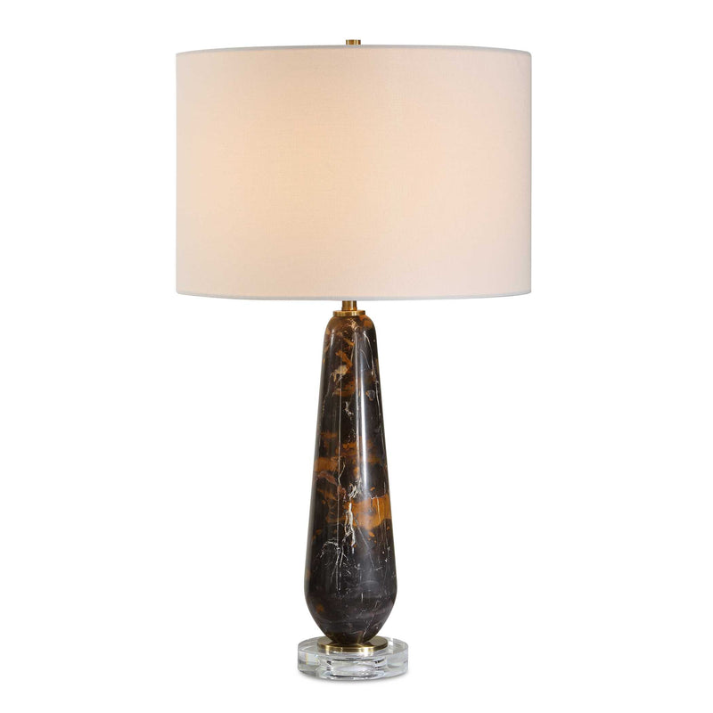 Uttermost 30670-1 Dames Dark Marble Table Lamp