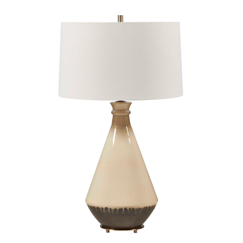 Uttermost Banham Beige Table Lamp