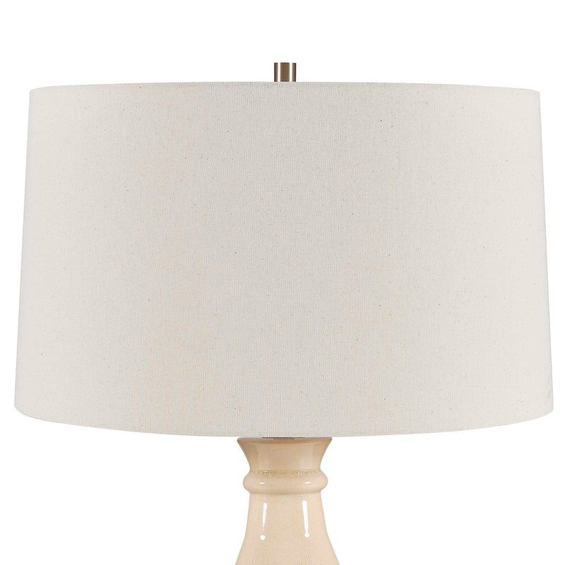 Uttermost Banham Beige Table Lamp