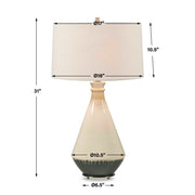 Uttermost Banham Beige Table Lamp