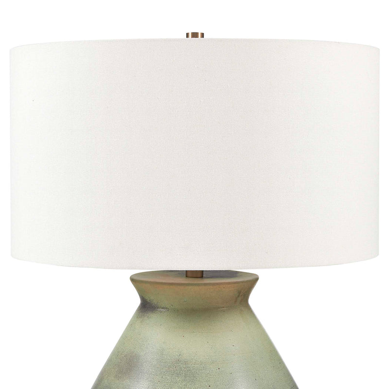 Uttermost Natrone Sage Green Table Lamp