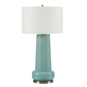 Uttermost Claudin Aqua Blue Table Lamp