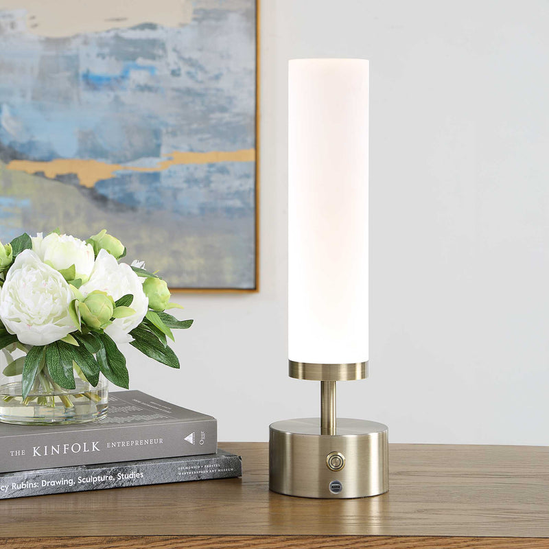 Uttermost Auden Rechargeable LED Accent Lamp