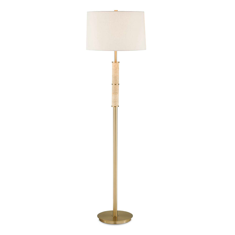 Uttermost Verlaine Travertine Floor Lamp