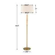 Uttermost Verlaine Travertine Floor Lamp