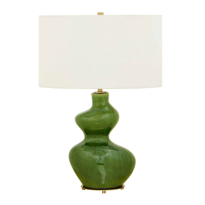 Uttermost Esall Dark Green Table Lamp