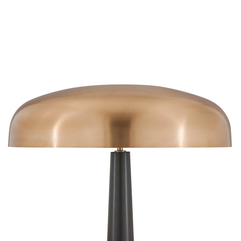 Uttermost Davis Black Floor Lamp