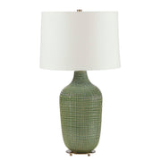 Uttermost Dulcich Green Grid Table Lamp