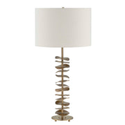 Uttermost Akoa Metal Disc Table Lamp